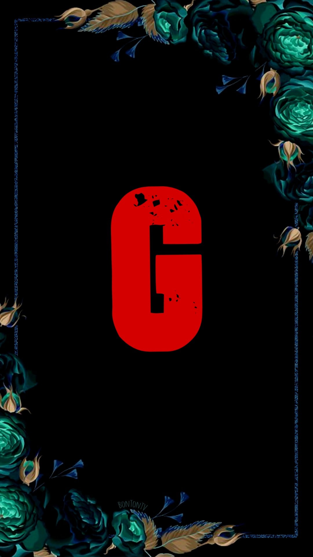 G Alphabet in Red