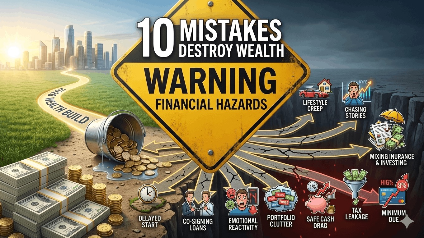 10 Mistakes That Destroy Wealth in 2026 | Financial Trap Guide