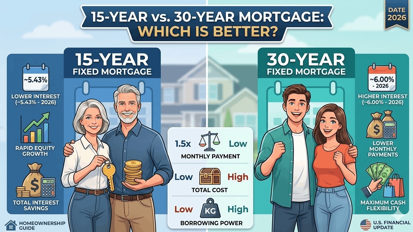 15-Year vs 30-Year Mortgage: Which Is Better in 2026?
