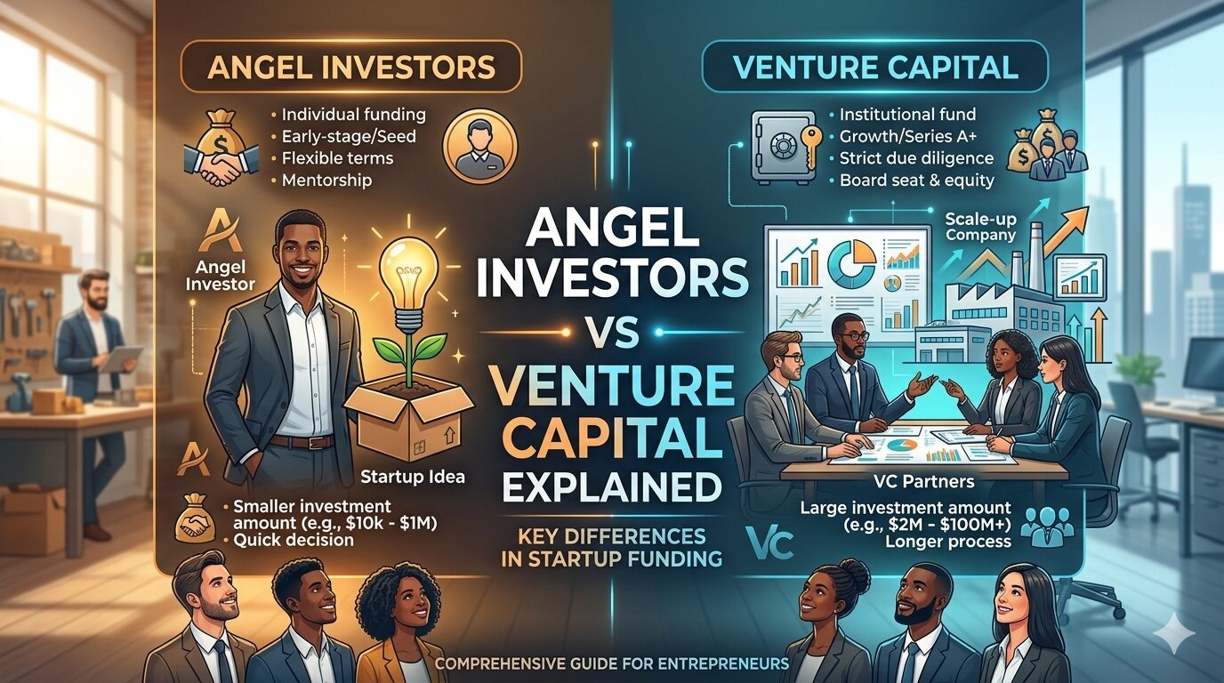 Angel Investors vs Venture Capital Explained