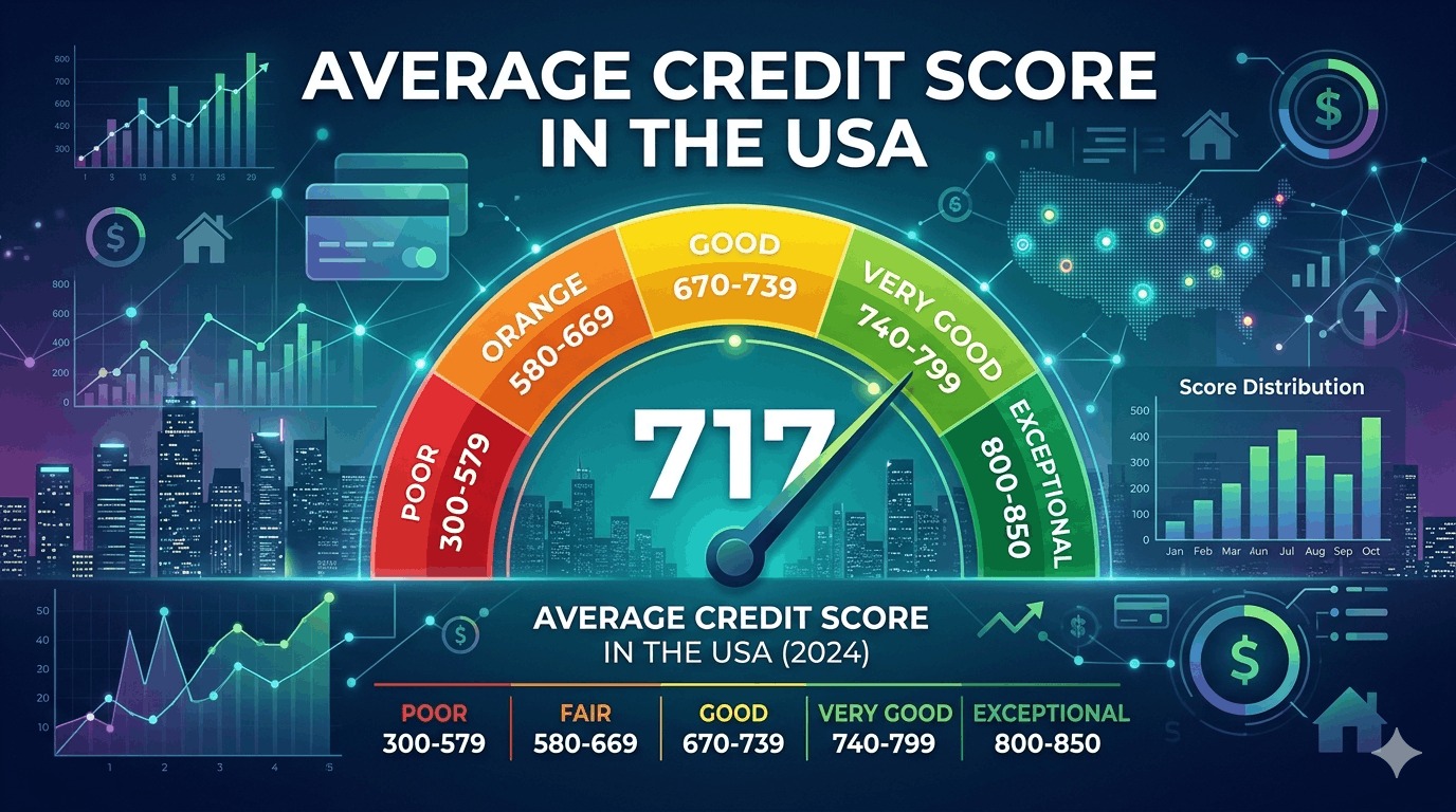 Average Credit Score in the USA