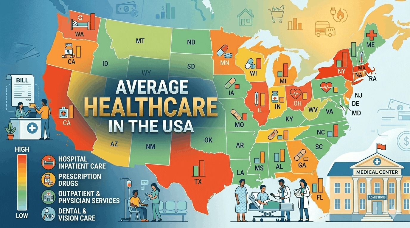 Average Healthcare Costs in the USA