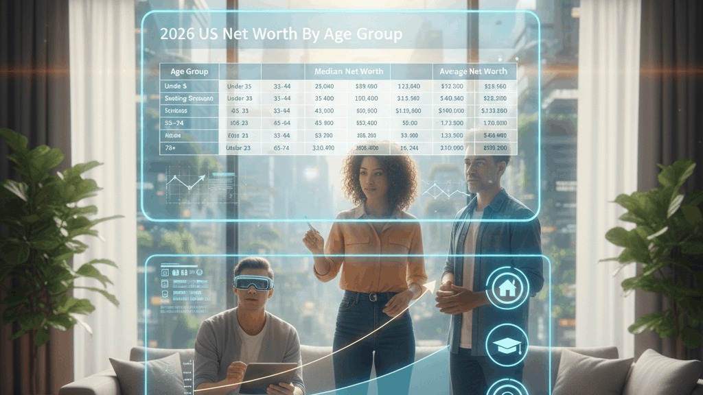 Average Net Worth by Age in the USA (2026 Guide)