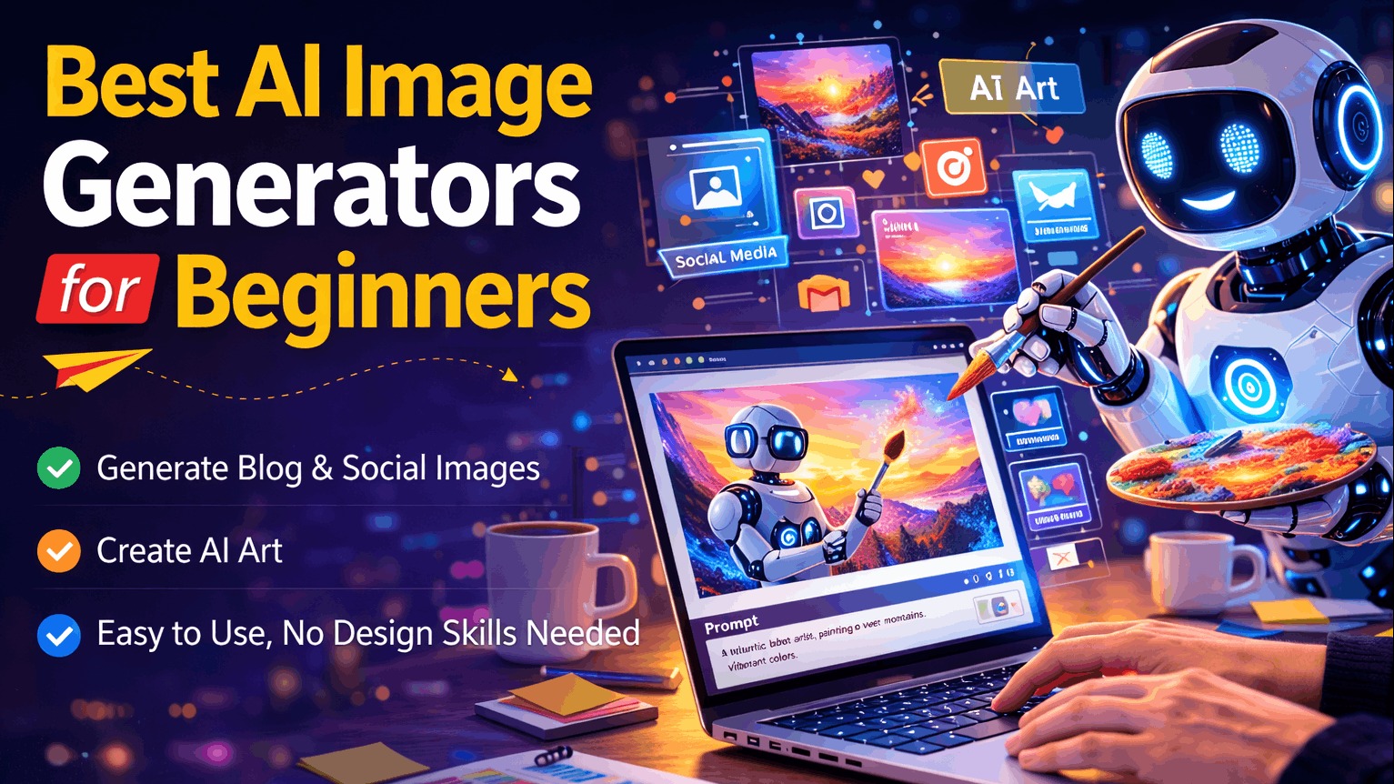 Best AI Image Generators for Beginners (2026 Guide)