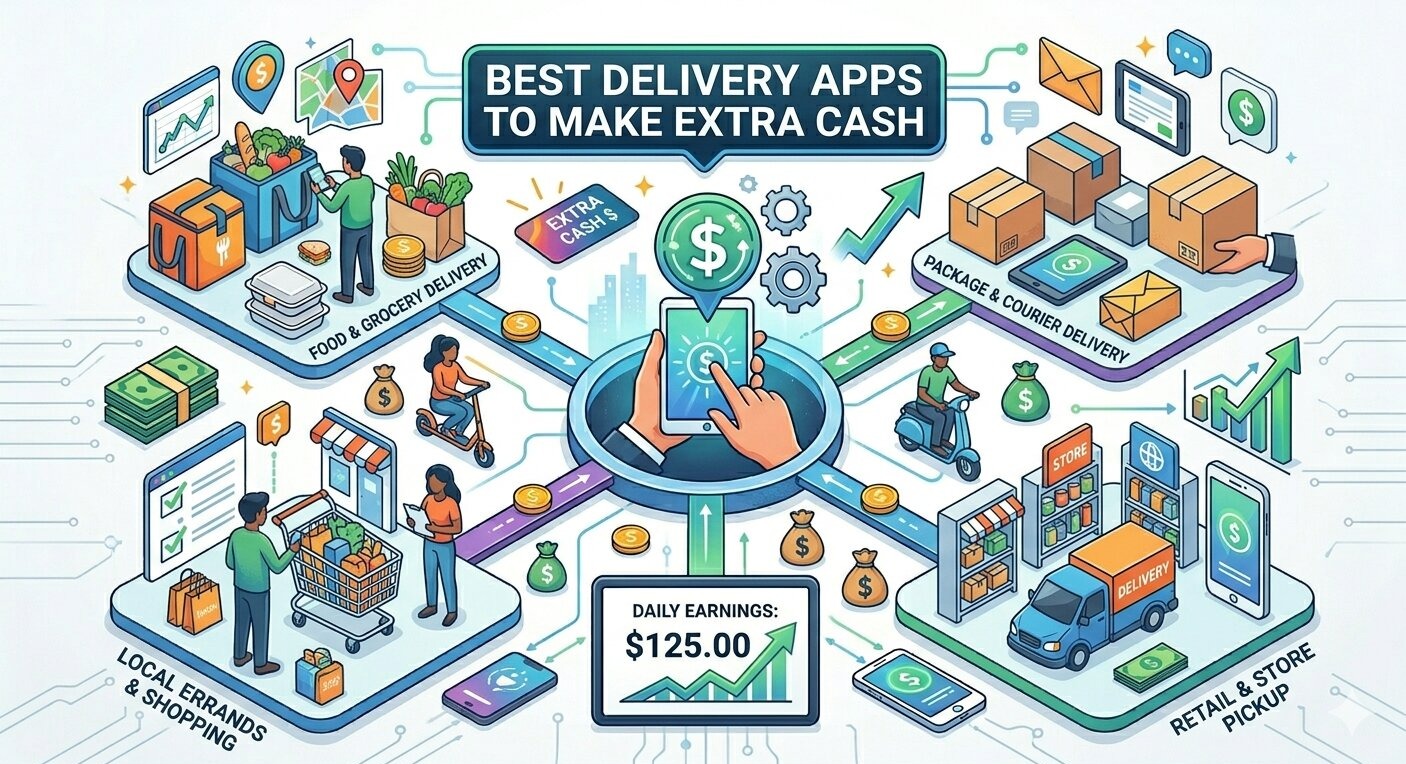 Best Delivery Apps to Make Extra Cash