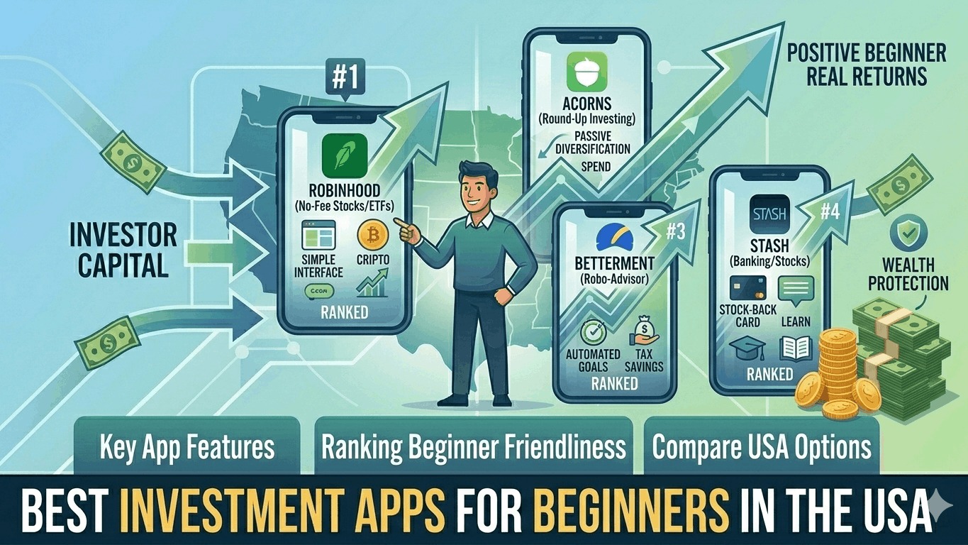 Best Investment Apps for Beginners in the USA