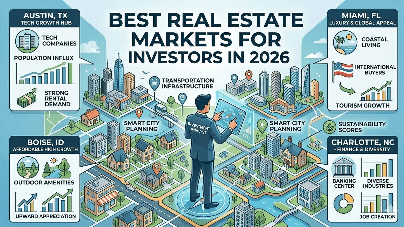 Best Real Estate Markets for Investors in 2026