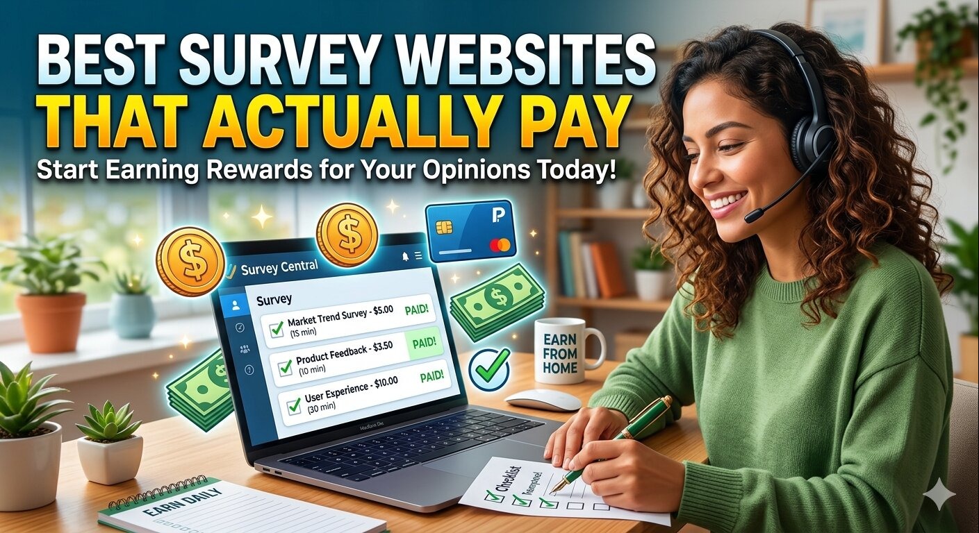 Best Survey Websites That Actually Pay