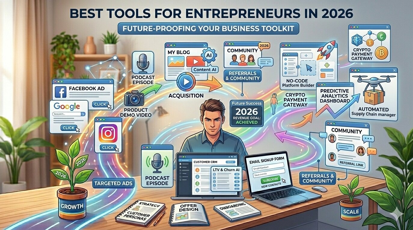 Best Tools for Entrepreneurs in 2026
