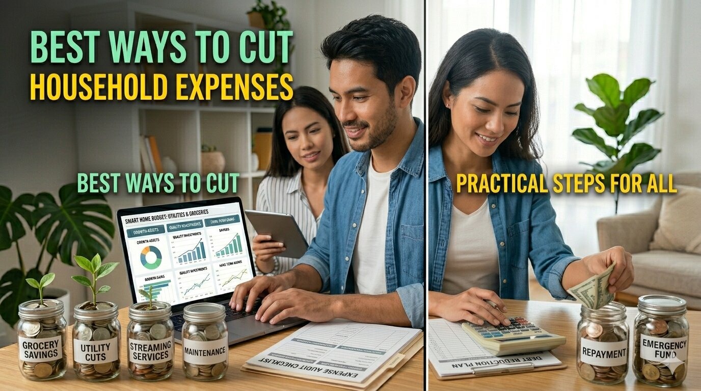 Best Ways to Cut Household Expenses