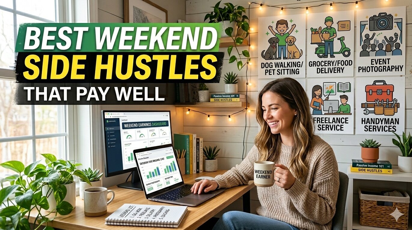 Best Weekend Side Hustles That Pay Well