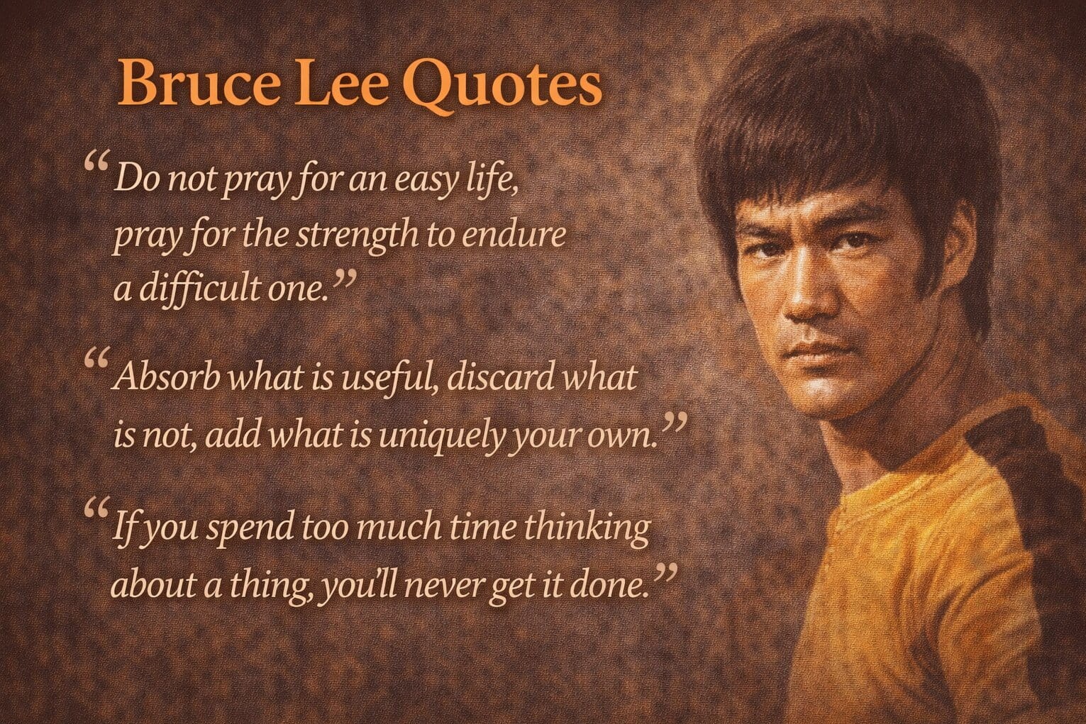 Bruce Lee Quotes — on Success That Actually Work