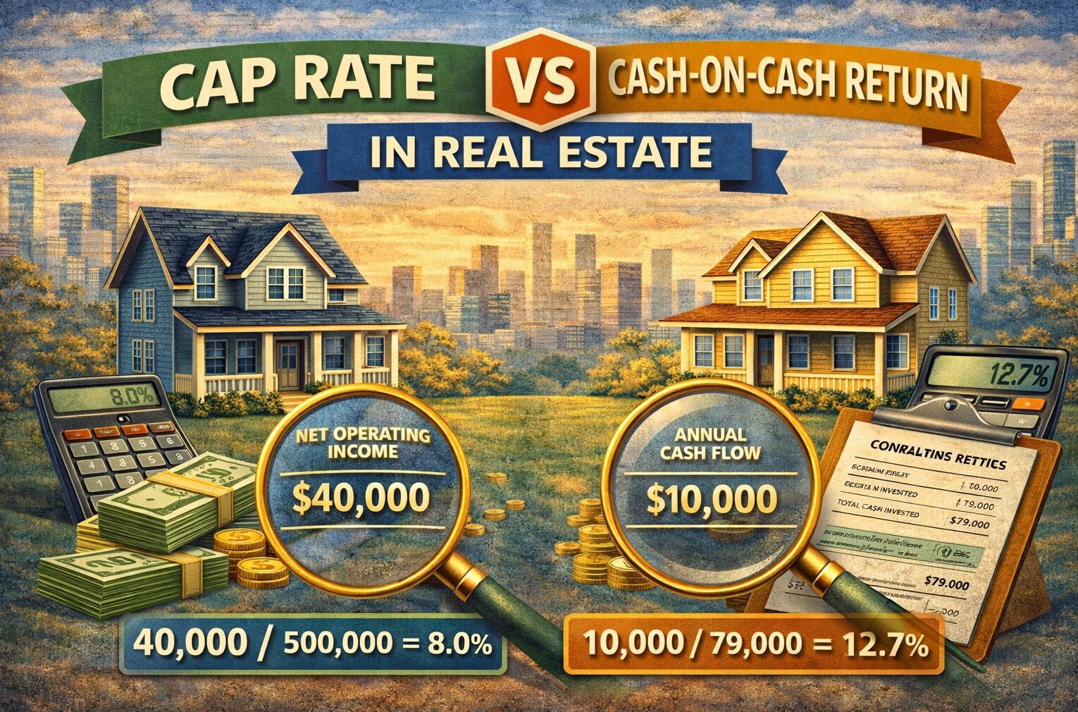Cap Rate vs Cash-on-Cash Return