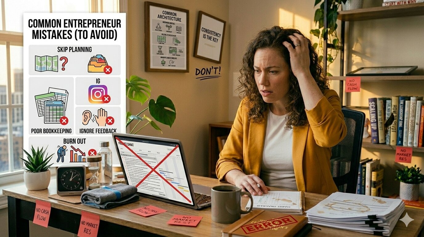 Common Entrepreneur Mistakes to Avoid