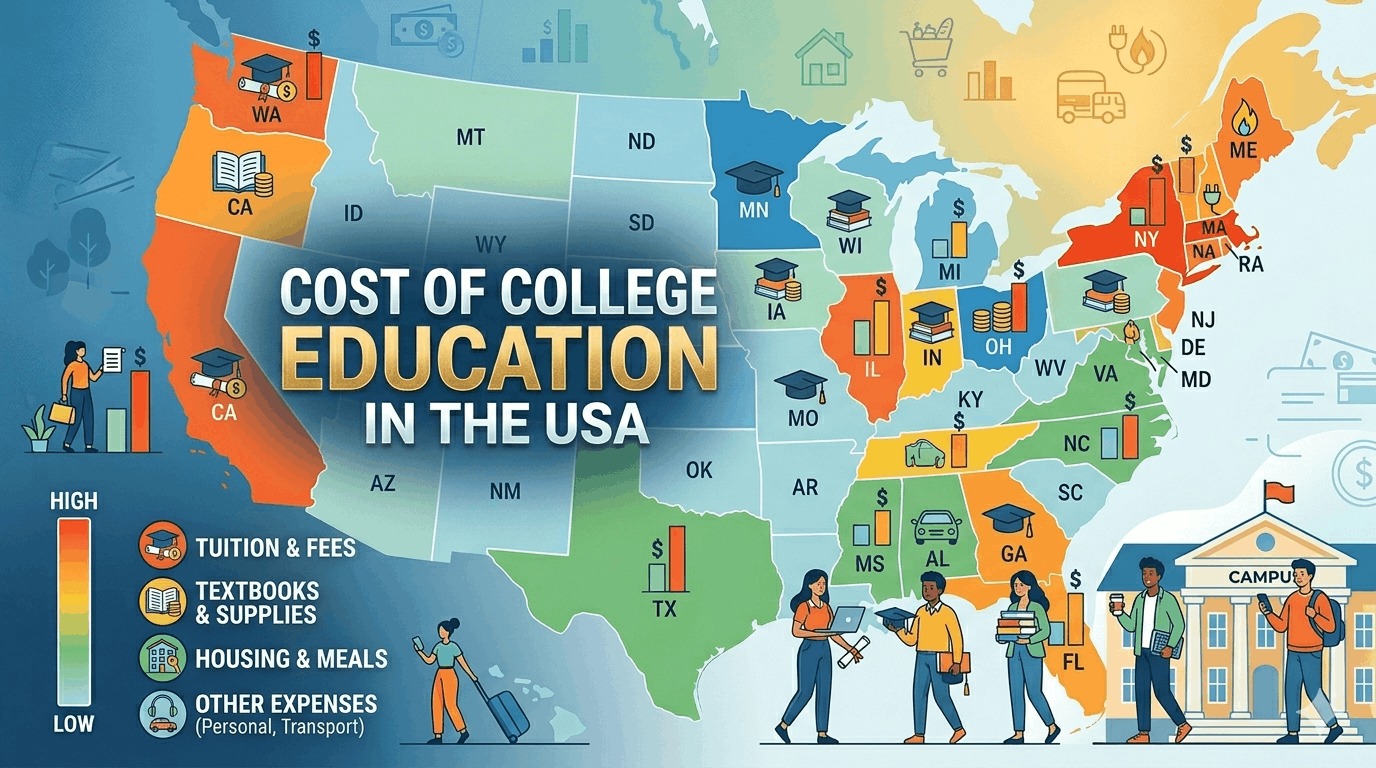 Cost of College Education in the USA