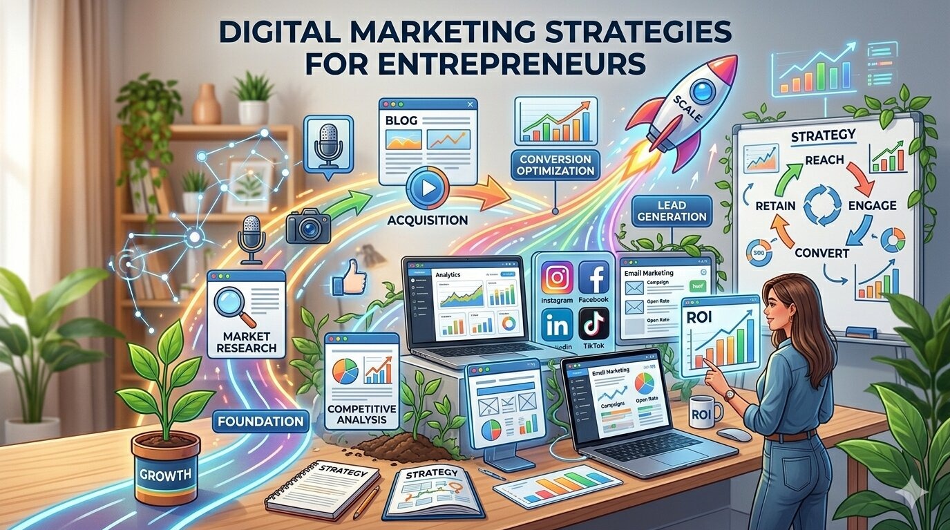 Digital Marketing Strategies for Entrepreneurs