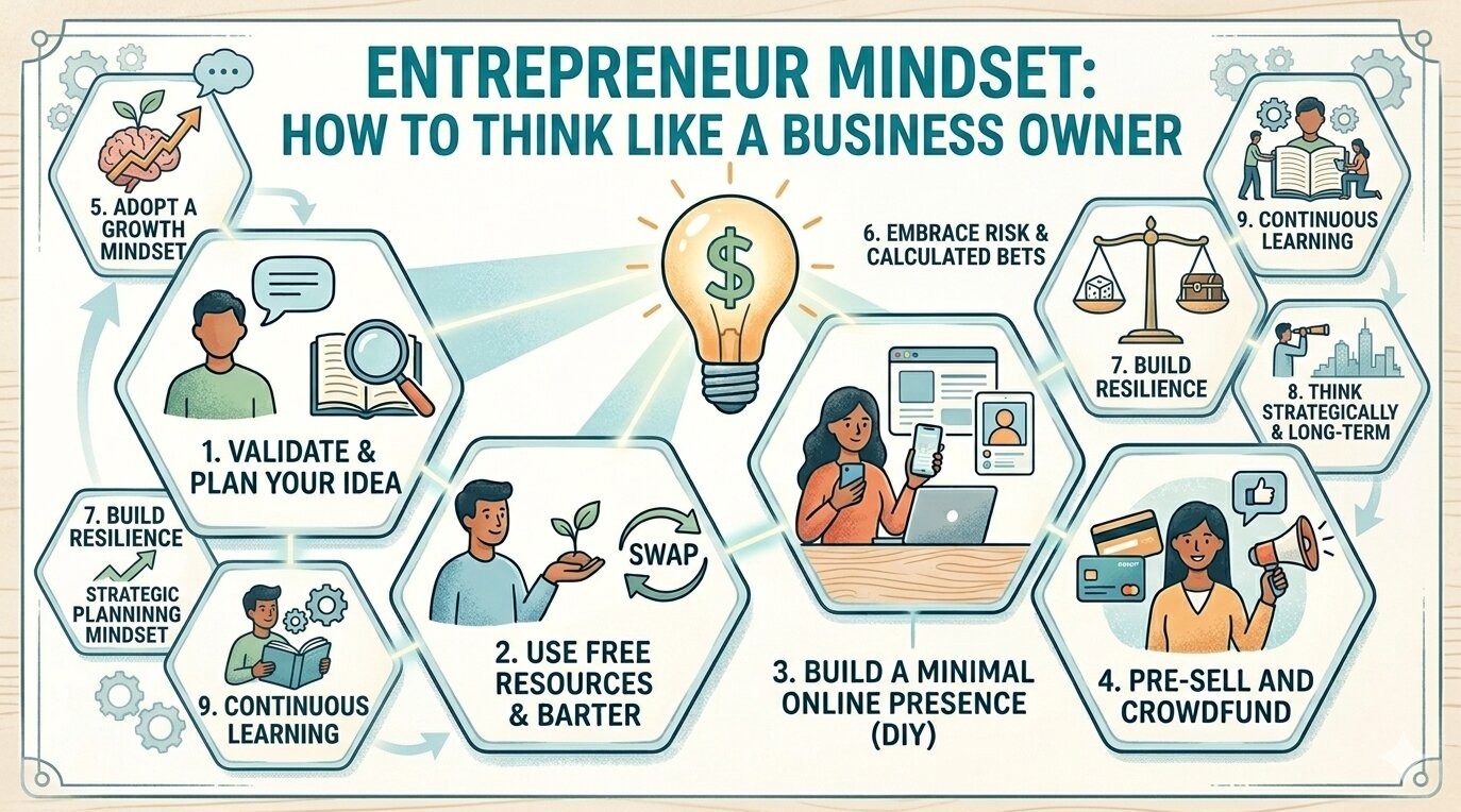 Entrepreneur Mindset: How to Think Like a Business Owner