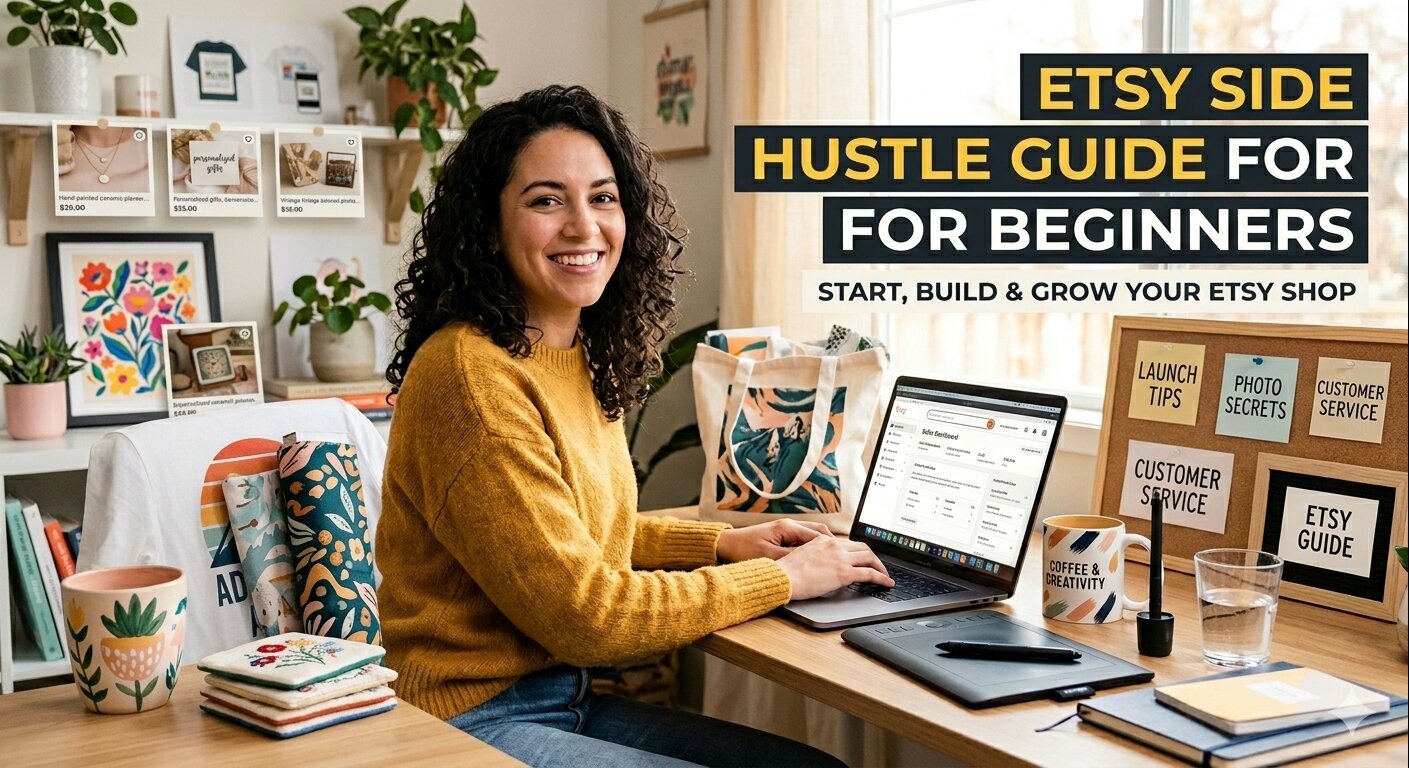 Etsy Side Hustle Guide for Beginners