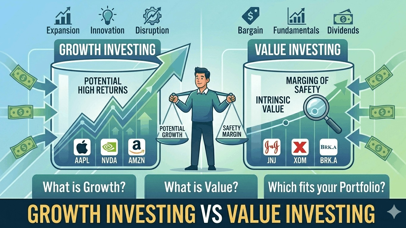 Growth Investing vs Value Investing
