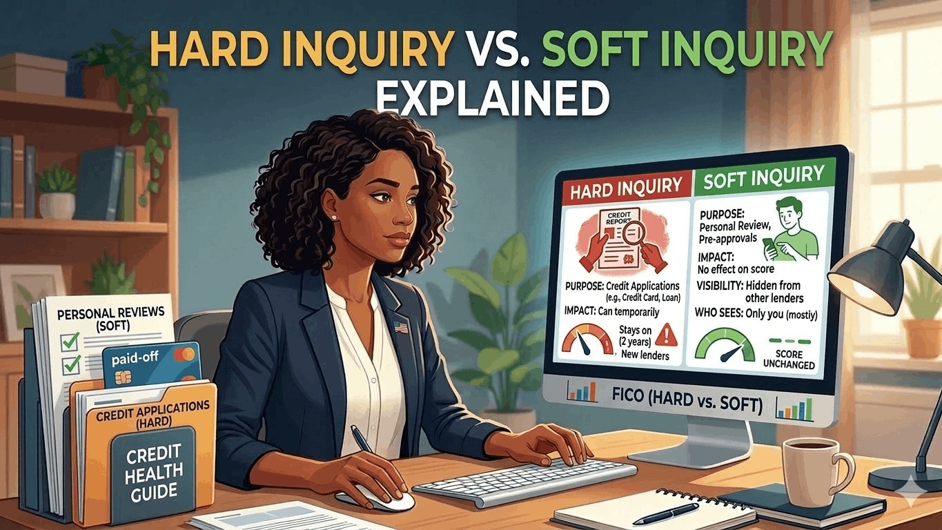 Hard Inquiry vs. Soft Inquiry Explained