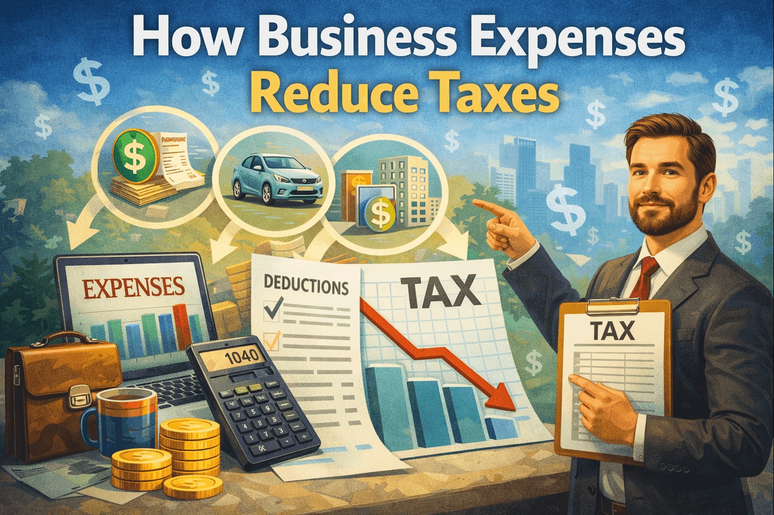 How Business Expenses Reduce Taxes