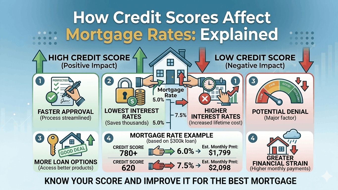 How Credit Scores Affect Mortgage Rates: Explained