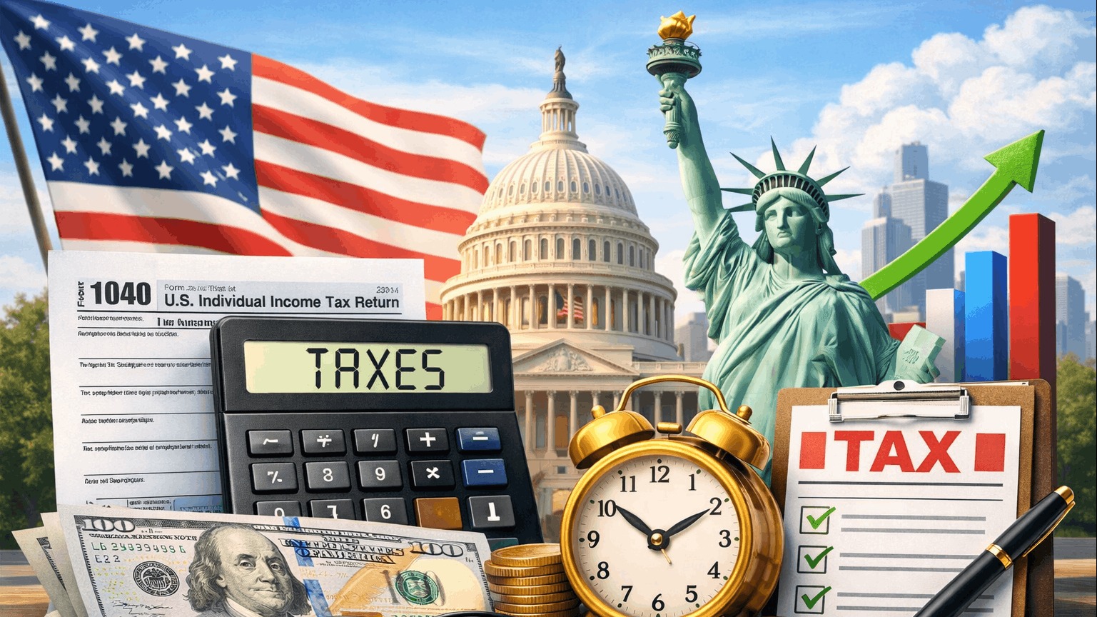 How Income Taxes Work in the USA