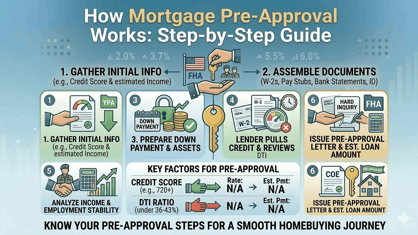 How Mortgage Pre-Approval Works: Step-by-Step Guide
