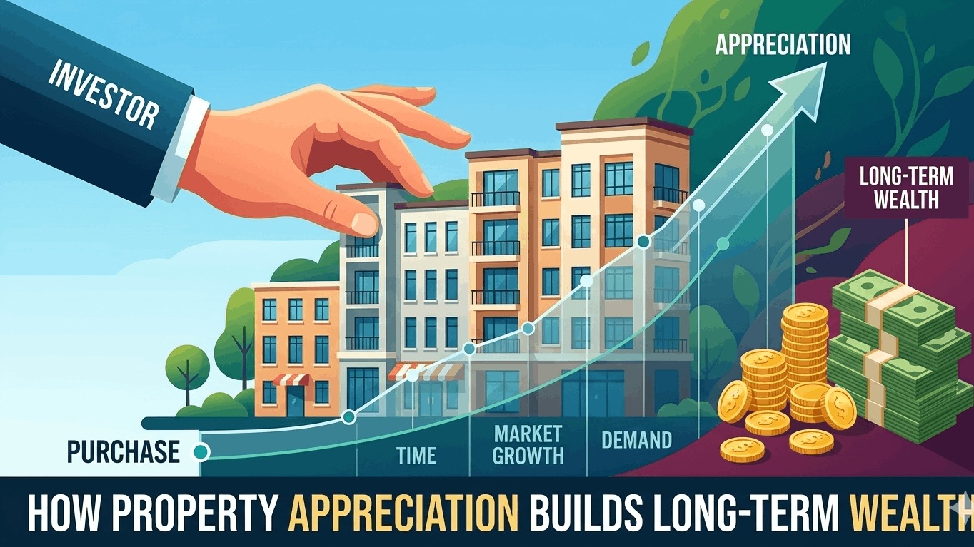 How Property Appreciation Builds Long-Term Wealth
