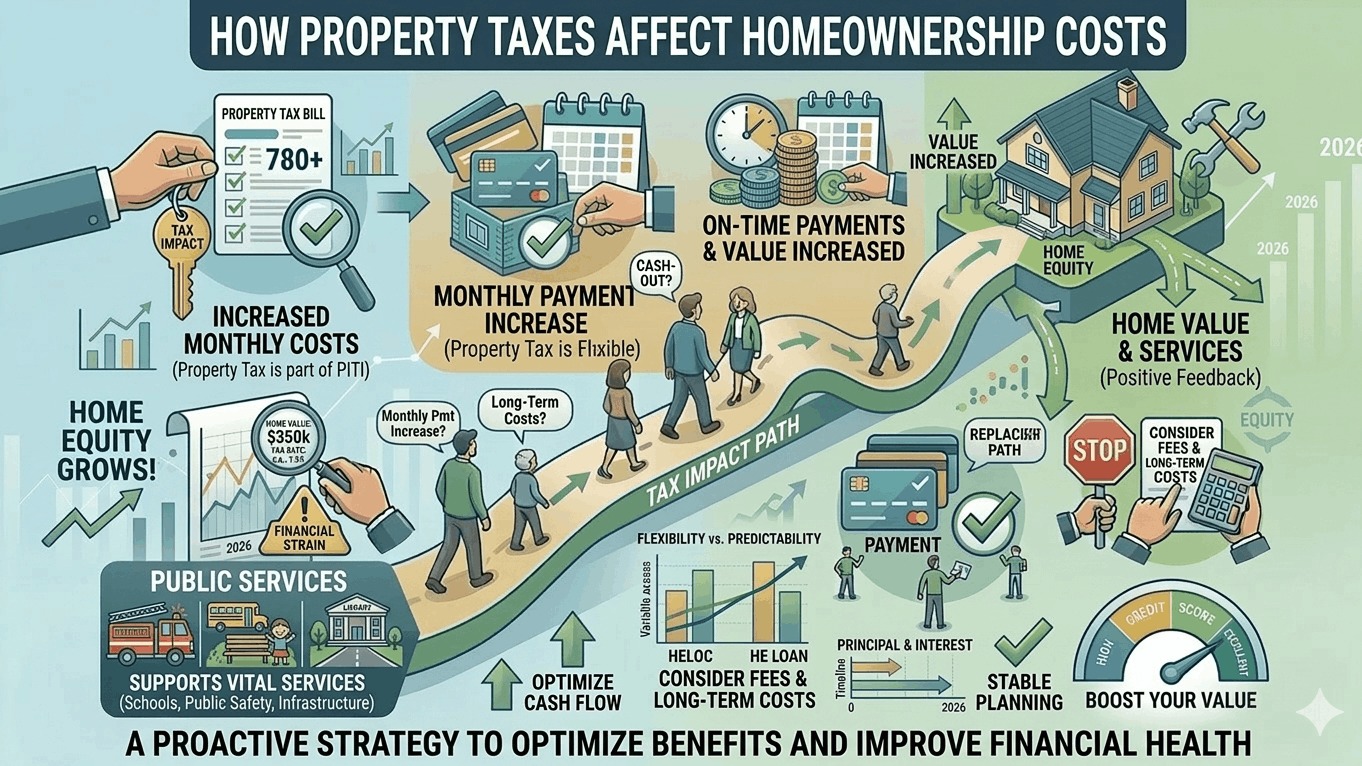 How Property Taxes Affect Homeownership Costs