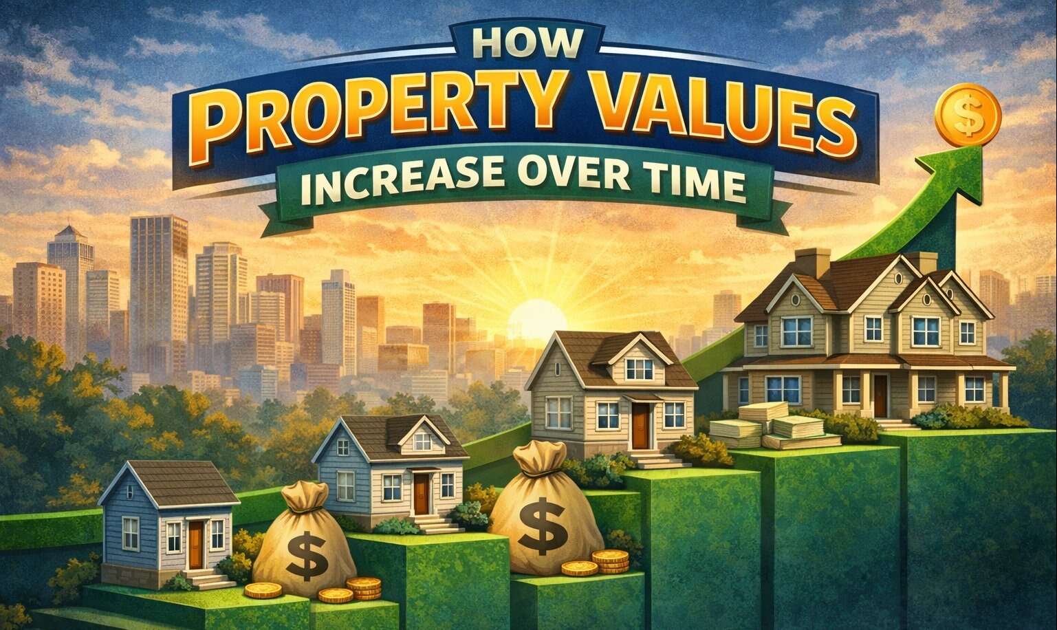 How Property Values Increase Over Time
