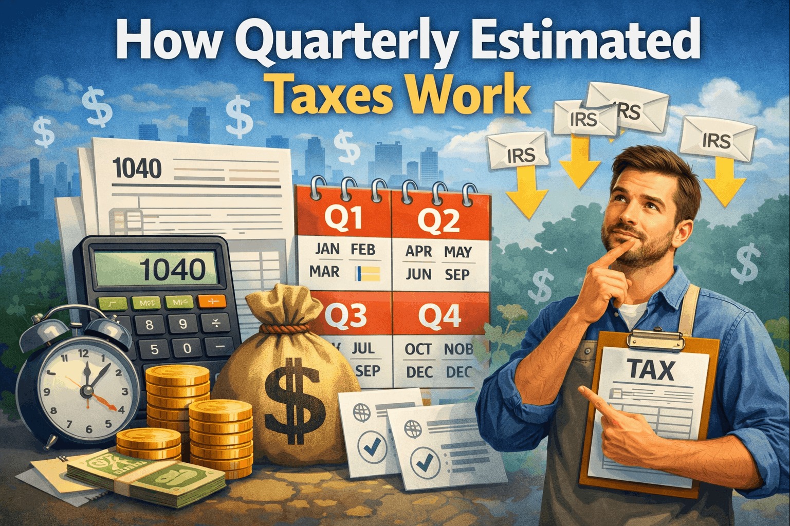 How Quarterly Estimated Taxes Work