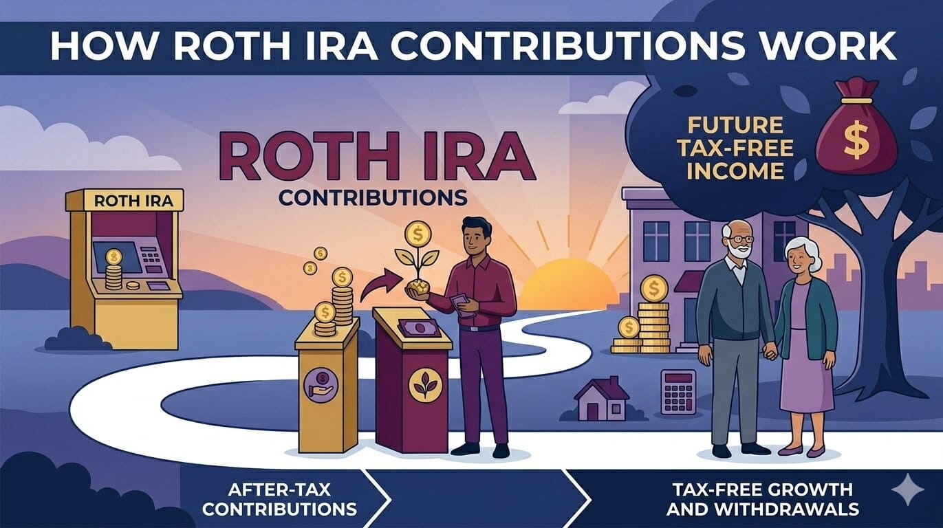 How Roth IRA Contributions Work