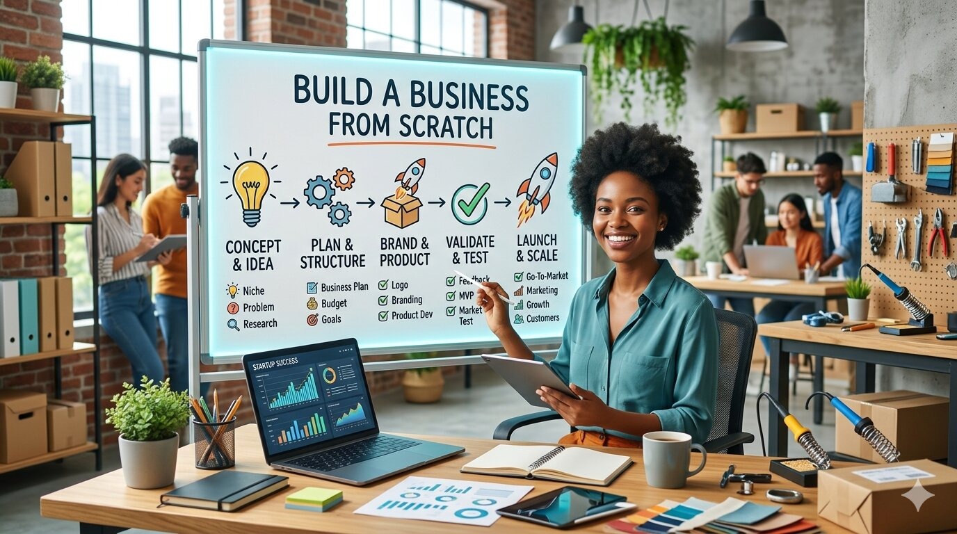 How to Build a Business from Scratch