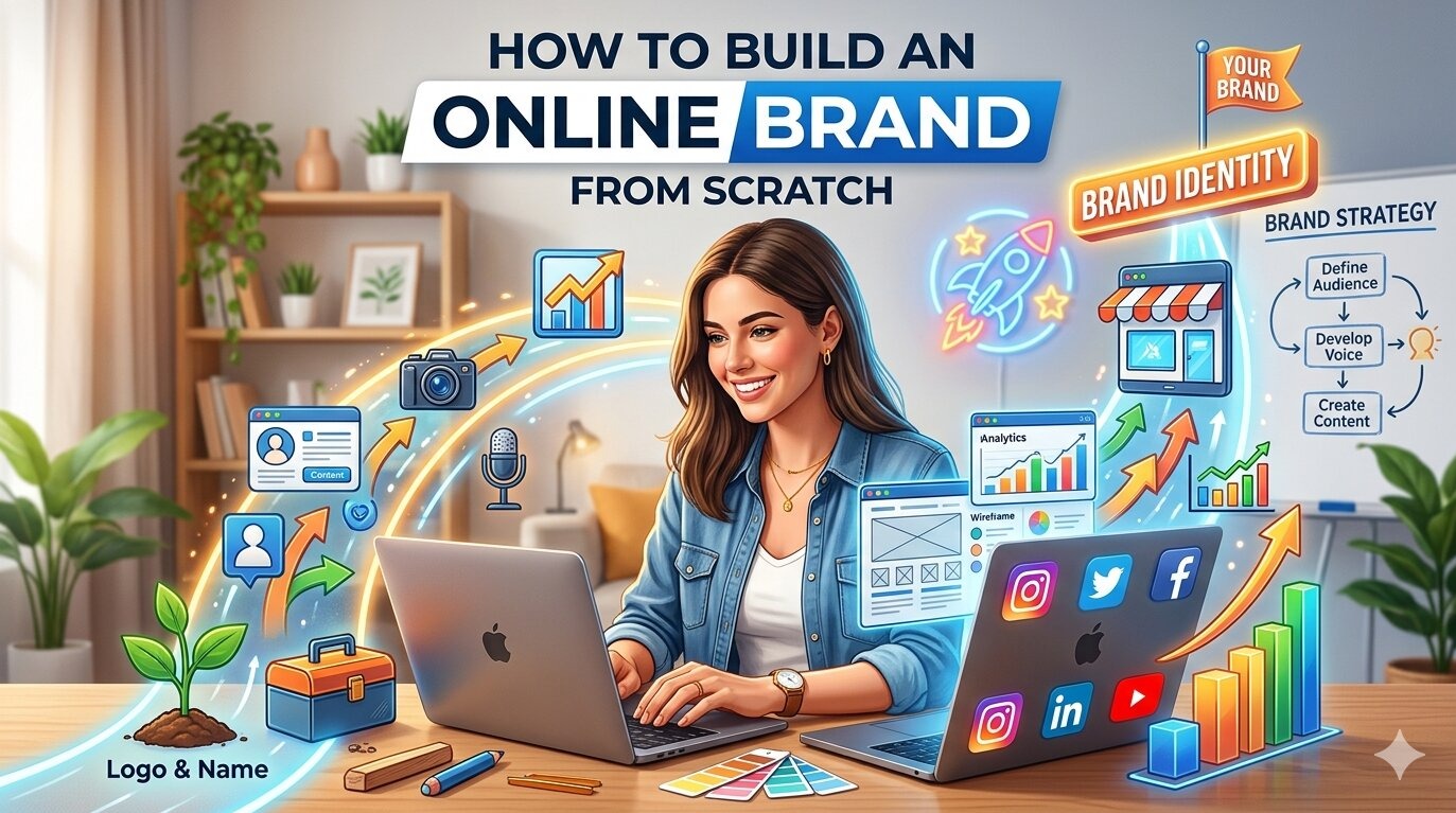 How to Build an Online Brand from Scratch