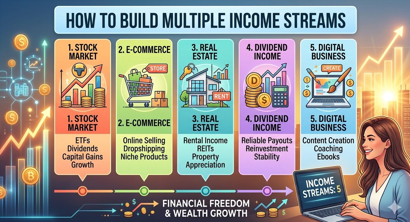 How to Build Multiple Income Streams