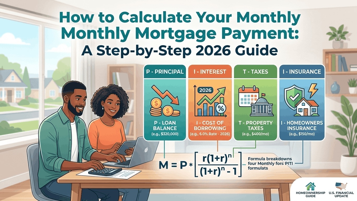 How to Calculate Your Monthly Mortgage Payment | 2026 Guide