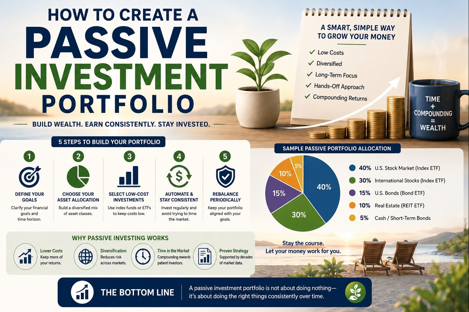 How to Create a Passive Investment Portfolio