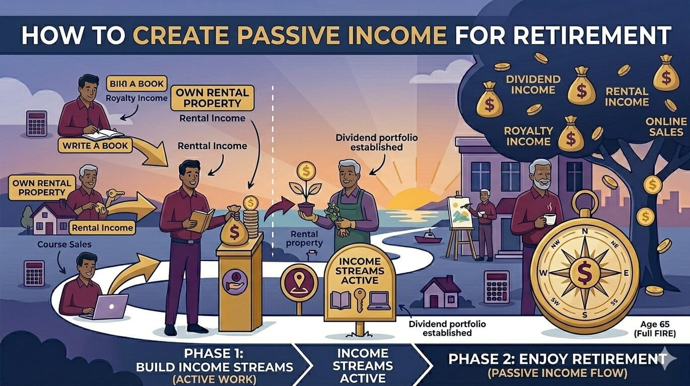 How to Create Passive Income for Retirement