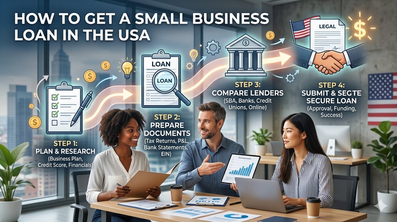 How to Get a Small Business Loan in the USA