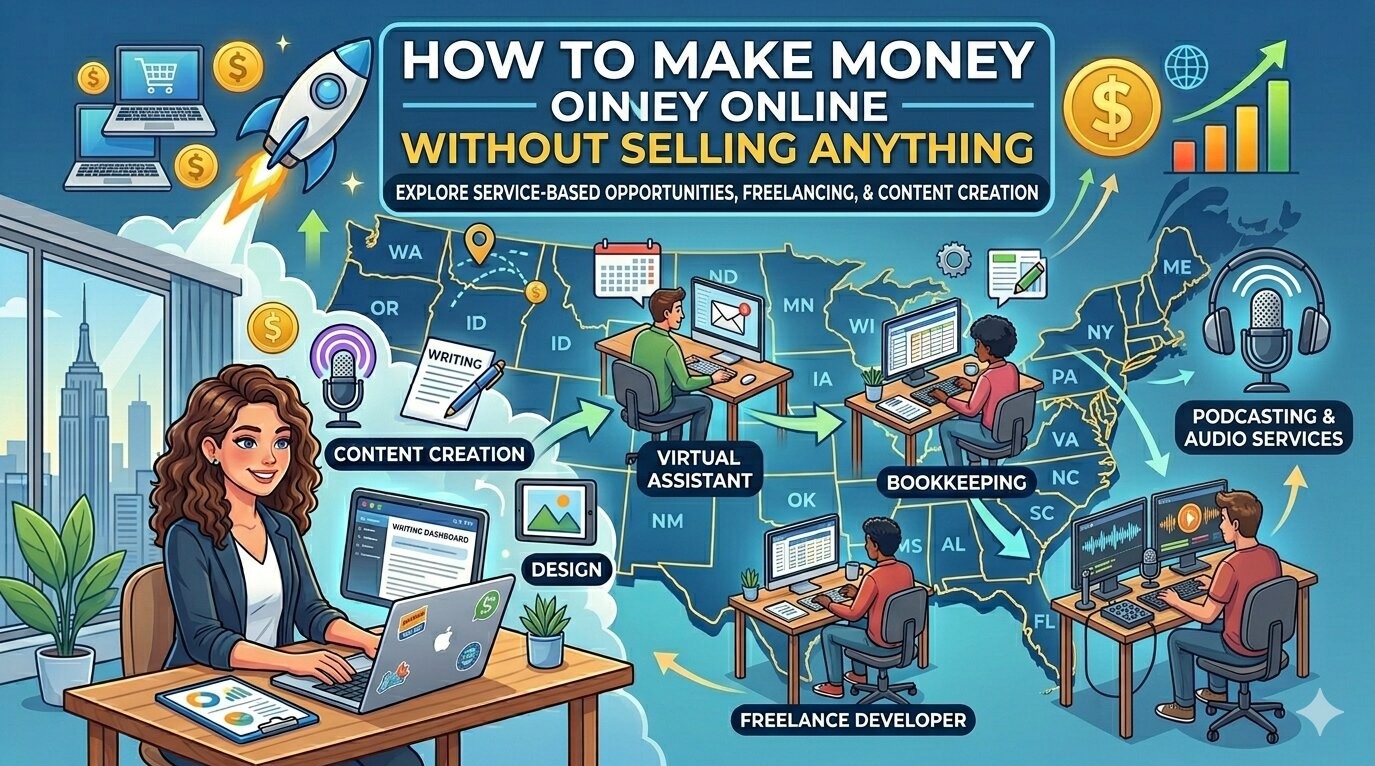 How to Make Money Online Without Selling Anything