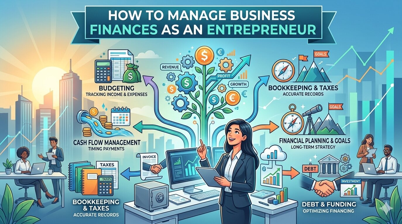 How to Manage Business Finances as an Entrepreneur