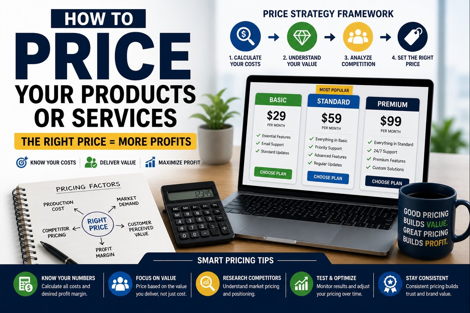 How to Price Your Products or Services