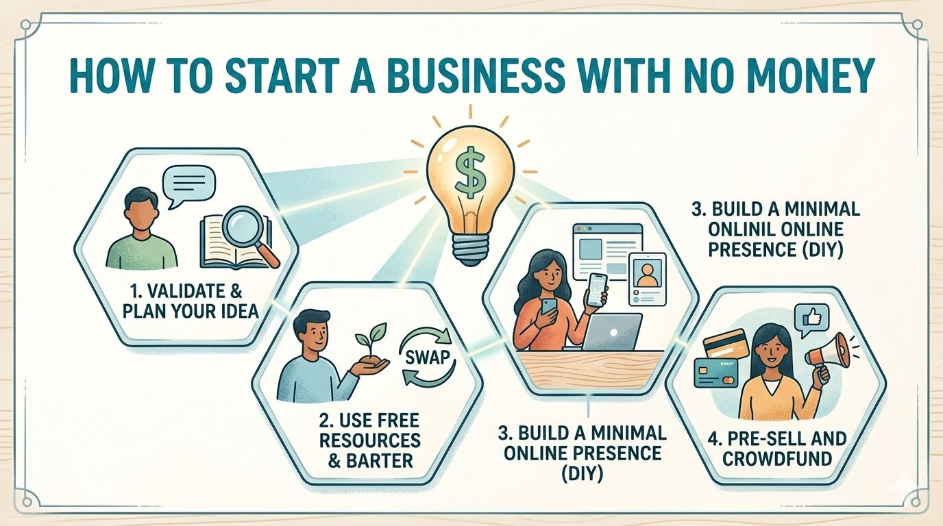 How to Start a Business with No Money