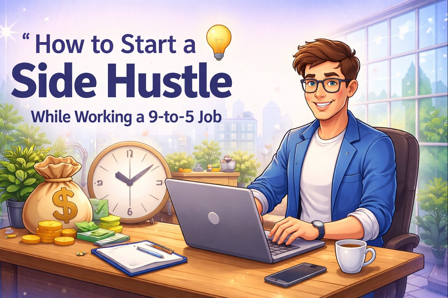 How to Start a Side Hustle While Working a 9-to-5 Job