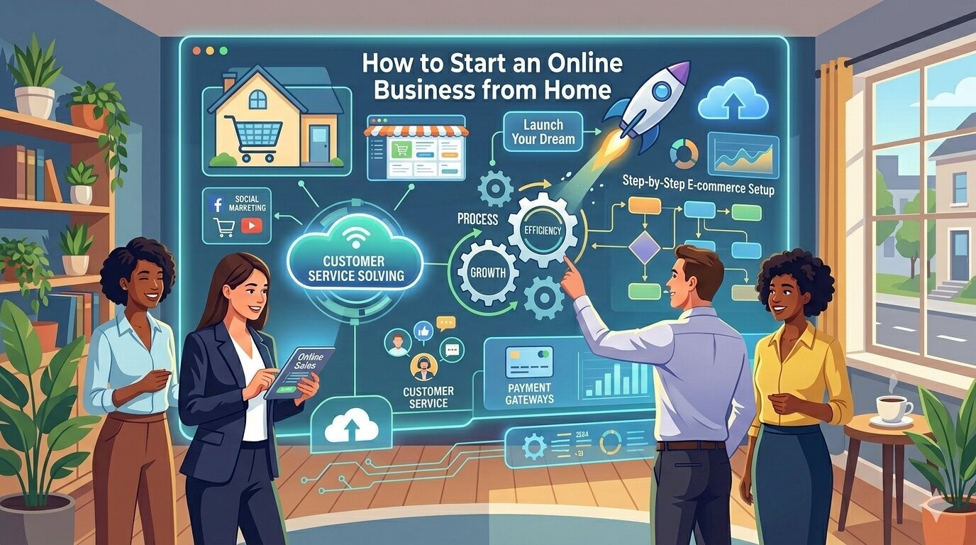 How to Start an Online Business from Home