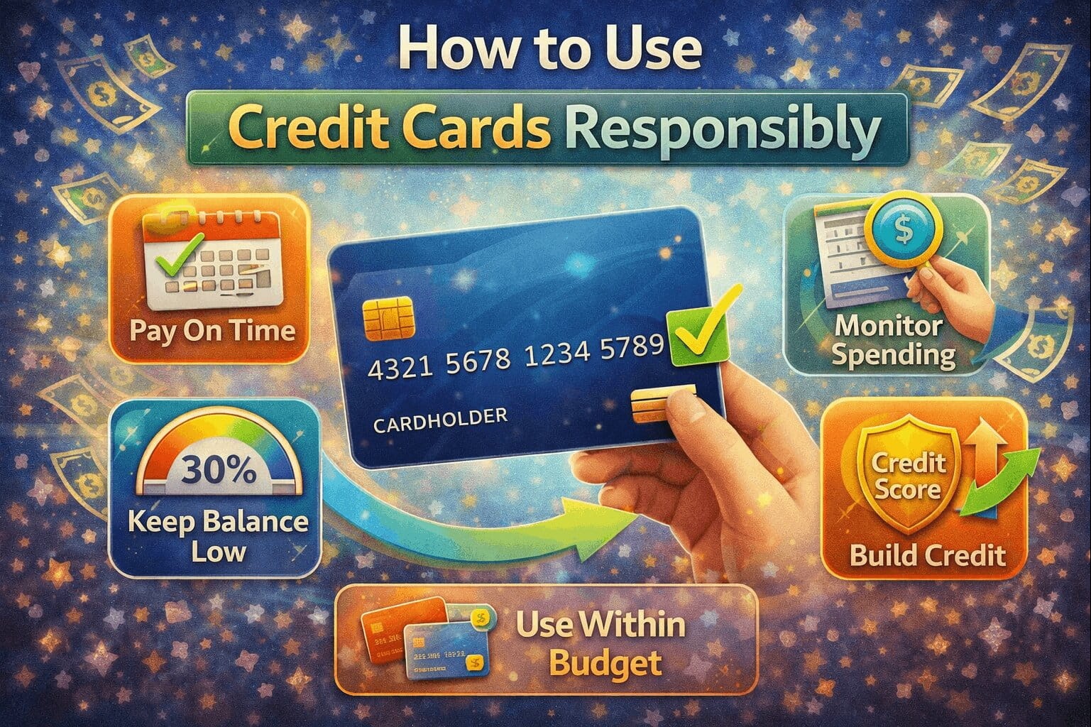 How to Use Credit Cards Responsibly
