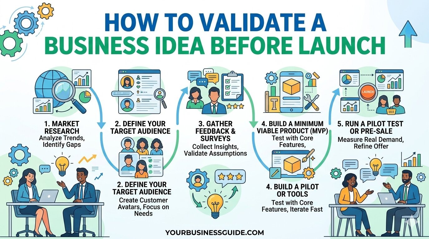 How to Validate a Business Idea Before Launch
