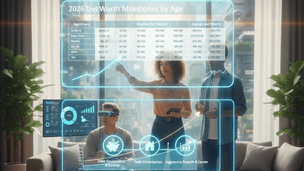 Net Worth Benchmarks by Age 25, 30, 40, 50 (2026 Guide)