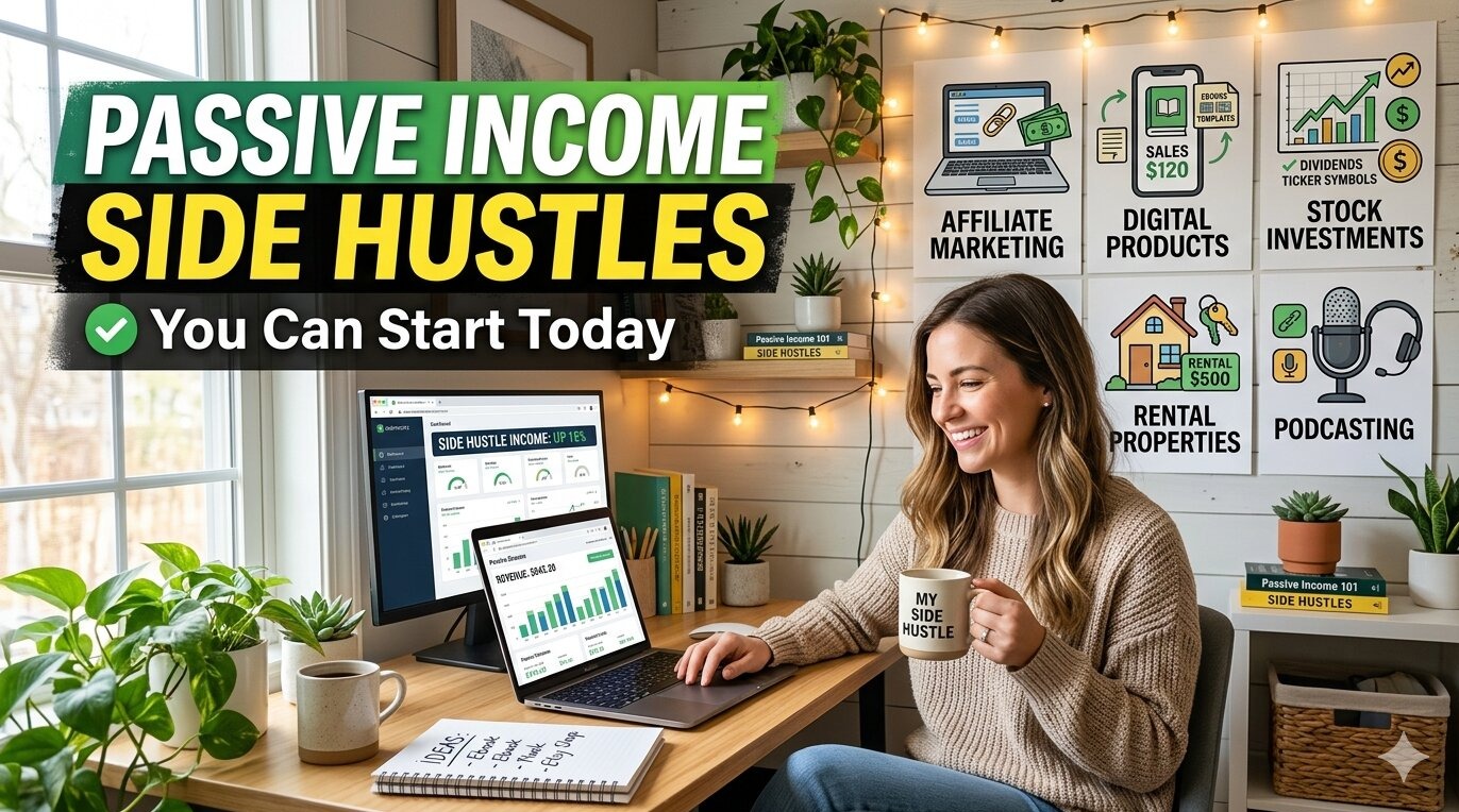 Passive Income Side Hustles You Can Start Today